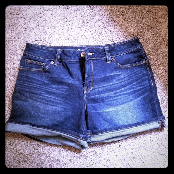 Stylus Blue Jean Shorts - Picture 1 of 5